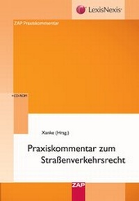 Abbildung von: Praxiskommentar zum Straßenverkehrsrecht - ZAP
