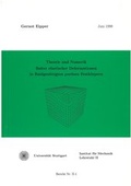 Cover: Theorie und Numerik finiter elastischer Deformationen in fluidges&auml;ttigten por&ouml;sen Festk&ouml;rpern - Universit&auml;t Stuttgart Inst. f. Mechanik (Bauwesen)