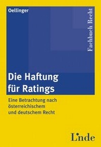 Abbildung von: Die Haftung für Ratings - Linde