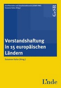 Abbildung von: Vorstandshaftung in 15 europäischen Ländern - Linde