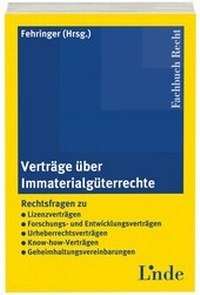 Abbildung von: Verträge über Immaterialgüterrechte - Linde