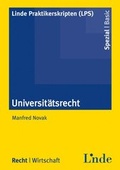 Cover: Universit&auml;tsrecht - Linde