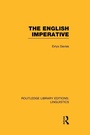 Cover: The English Imperative (RLE Linguistics D: English Linguistics) - Routledge