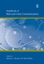 Cover: Handbook of Risk and Crisis Communication - Routledge