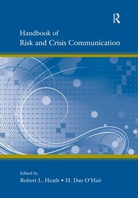 Enlarge image Cover: Handbook of Risk and Crisis Communication - Routledge