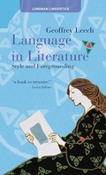 Cover: Language in Literature - Routledge