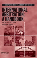 Cover: International Arbitration: A Handbook - CRC Press