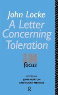 Cover: John Locke's Letter on Toleration in Focus - Routledge