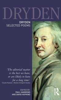 Enlarge image Cover: Dryden:Selected Poems - Routledge