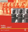 Cover: India 1885-1947 - Routledge