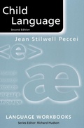 Cover: Child Language - Routledge