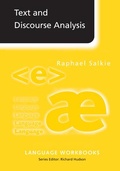 Cover: Text and Discourse Analysis - Routledge