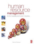Cover: Human Resource Management for the Hospitality and Tourism Industries - Routledge