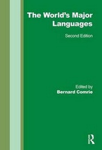 Enlarge image Cover: The World's Major Languages - Routledge