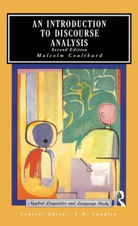 Enlarge image Cover: An Introduction to Discourse Analysis - Routledge