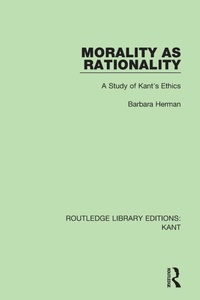 Enlarge image Cover: Morality as Rationality - Routledge