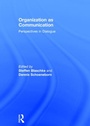 Cover: Organization as Communication - Routledge