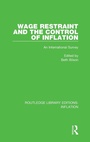 Cover: Wage Restraint and the Control of Inflation - Routledge