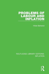 Enlarge image Cover: Problems of Labour and Inflation - Routledge