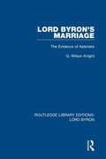 Cover: Lord Byron's Marriage - Routledge