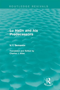 Abbildung von: Lu Hsuen and his Predecessors - Routledge