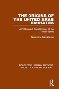Cover: The Origins of the United Arab Emirates - Routledge