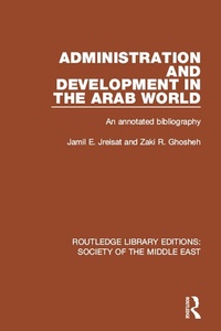 Abbildung von: Administration and Development in the Arab World - Routledge