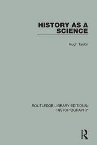 Enlarge image Cover: History As A Science - Routledge