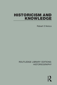 Enlarge image Cover: Historicism and Knowledge - Routledge