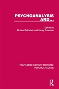 Cover: Psychoanalysis and ... - Routledge