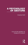 Cover: A Psychology of Gesture - Routledge