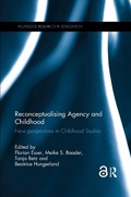 Cover: Reconceptualising Agency and Childhood - Routledge