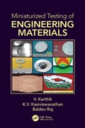 Cover: Miniaturized Testing of Engineering Materials - CRC Press