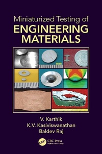 Enlarge image Cover: Miniaturized Testing of Engineering Materials - CRC Press