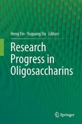 Cover: Research Progress in Oligosaccharins - Springer