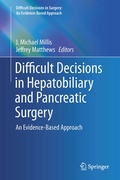 Cover: Difficult Decisions in Hepatobiliary and Pancreatic Surgery - Springer