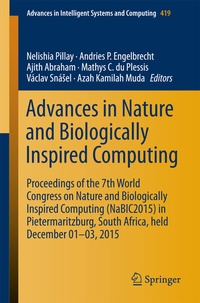 Enlarge image Cover: Advances in Nature and Biologically Inspired Computing - Springer