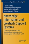 Cover: Knowledge, Information and Creativity Support Systems - Springer