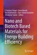 Cover: Nano and Biotech Based Materials for Energy Building Efficiency - Springer