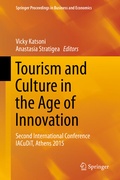 Cover: Tourism and Culture in the Age of Innovation - Springer
