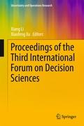 Cover: Proceedings of the Third International Forum on Decision Sciences - Springer