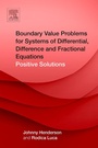 Cover: Boundary Value Problems for Systems of Differential, Difference and Fractional Equations - Elsevier