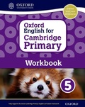 Cover: Oxford English for Cambridge Primary Workbook 5 - Oxford University Press