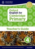 Cover: Oxford English for Cambridge Primary Teacher Book 4 - Oxford University Press