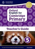 Cover: Oxford English for Cambridge Primary Teacher book 5 - Oxford University Press