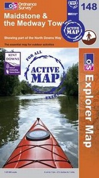 Abbildung von: Maidstone and the Medway Towns - Ordnance Survey