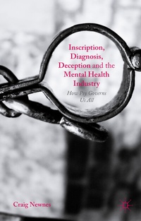 Abbildung von: Inscription, Diagnosis, Deception and the Mental Health Industry - Palgrave Macmillan