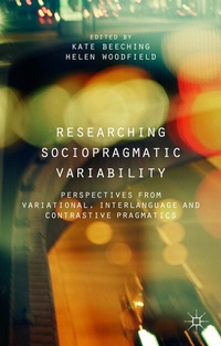 Abbildung von: Researching Sociopragmatic Variability - Palgrave Macmillan