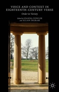Cover: Voice and Context in Eighteenth-Century Verse - Palgrave Macmillan