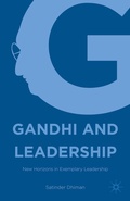Cover: Gandhi and Leadership - Palgrave MacMillan